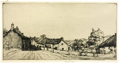 Devonshire Village av Donald Shaw MacLaughlan