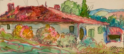 Gård nära Albi av Donald Shaw MacLaughlan