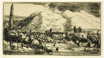 I de toskanska kullarna av Donald Shaw MacLaughlan