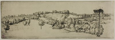 Landskap, Bretagne av Donald Shaw MacLaughlan