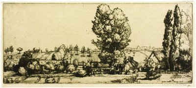 Landskap, Poigny av Donald Shaw MacLaughlan