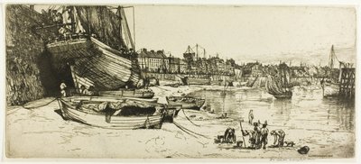 Hamnen i Boulogne-sur-Mer av Donald Shaw MacLaughlan