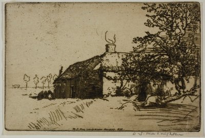 De två stugorna av Donald Shaw MacLaughlan