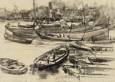 London i poolen av Donald Shaw MacLaughlan