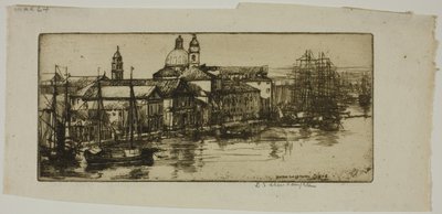 Morgon, Venedig av Donald Shaw MacLaughlan