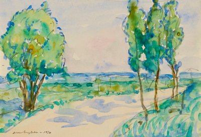 På vägen till Albi av Donald Shaw MacLaughlan