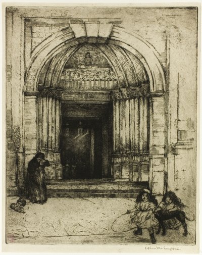 Portal för St. Germain-des-Pres av Donald Shaw MacLaughlan