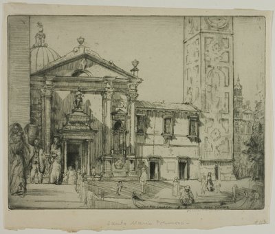 Santa Maria Formosa, Venedig av Donald Shaw MacLaughlan