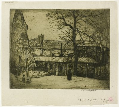 St Julien-le-Pauvre av Donald Shaw MacLaughlan