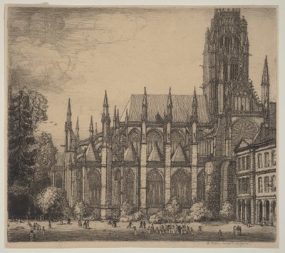 Saint-Ouen, Rouen av Donald Shaw MacLaughlan