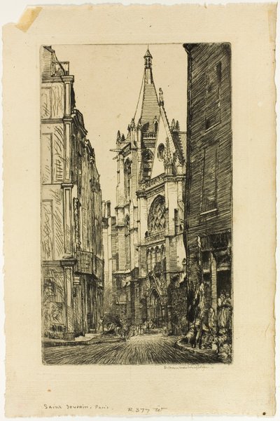 S:t Séverin, Paris av Donald Shaw MacLaughlan