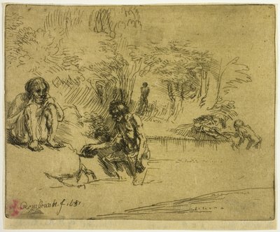Badgästerna av Donald Shaw MacLaughlan