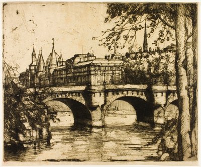 Conciergeriet, Paris av Donald Shaw MacLaughlan