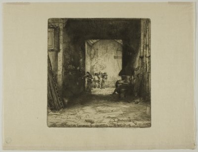 Lilla smedjan av Donald Shaw MacLaughlan