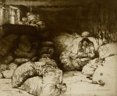 Den sovande trasförsäljaren av Donald Shaw MacLaughlan