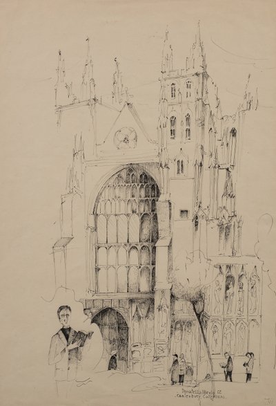 Canterbury katedral av Donatella Merlo