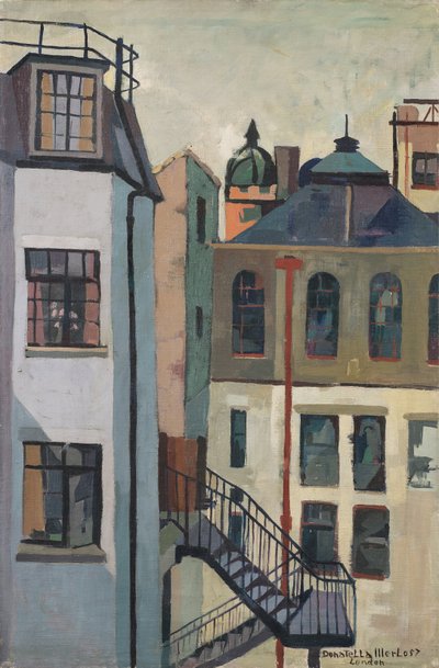 Courtyard i London av Donatella Merlo