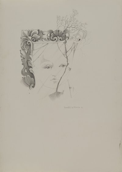 Porträtt i spegeln av Donatella Merlo