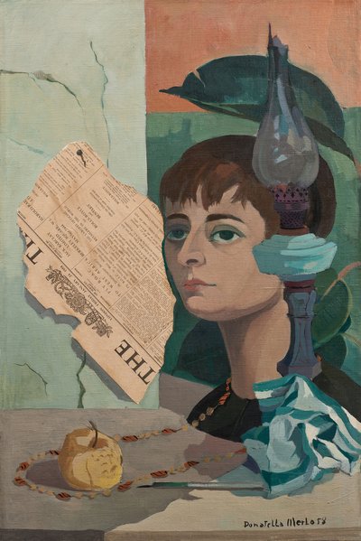 Självporträtt av Donatella Merlo