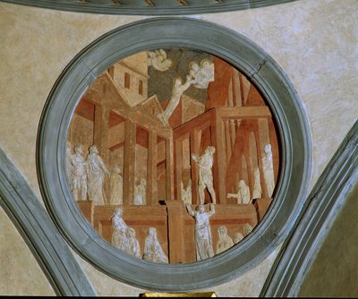 Evangelisten Johannes himmelsfärd av Donatello