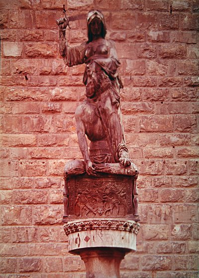 Judit och Holofernes, 1460 (brons) av Donatello