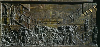 Huvudaltare (brons) av Donatello