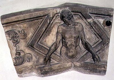 Den döde Kristus (terrakotta) av Donatello