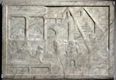 Herodes högtid (marmor) av Donatello