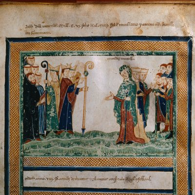 Matilda av Toscana Från: Vita Mathildis di Donizone di Canossa, mellan 1111 och 1115 av Donizone di Canossa