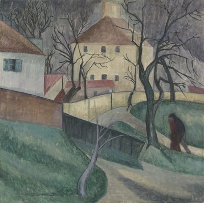 Autumn Chilliness, 1916 av Dora Bromberger