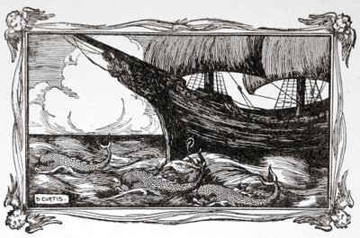"Trolldrycken", 1905. av Dora Curtis