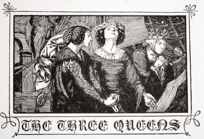 "De tre drottningarna", 1905. av Dora Curtis