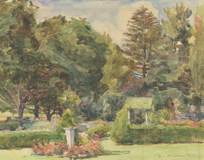 Parmelee Garden, ca 1920 av Dora Louise Murdoch