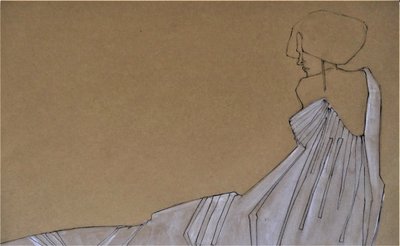 Elegant modesilhuett av Doris Schmitz