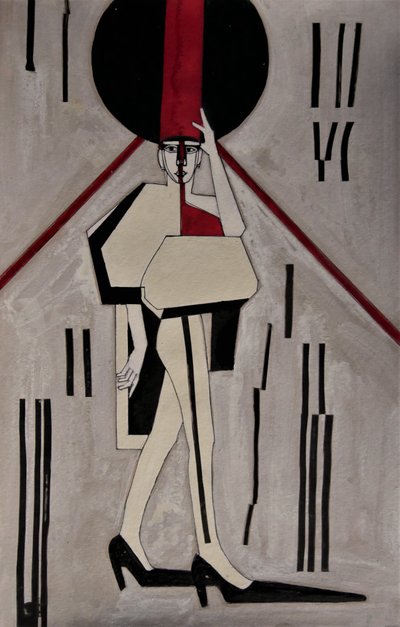Modern modefigur av Doris Schmitz