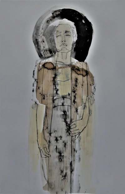 Lugn abstrakt figur av Doris Schmitz