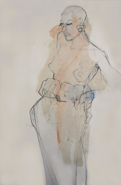 Lugn kvinnlig figur av Doris Schmitz