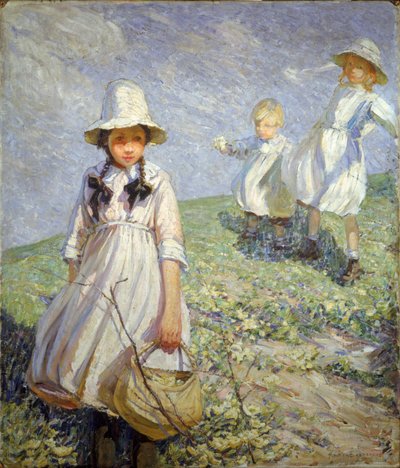 The Primrose Way (olja på duk) av Dorothea Sharp