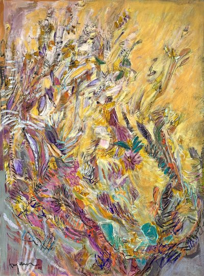 Blommor i Golden Garden av Dorothy Fagan