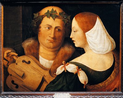 Frankrike, Fontaine Chaalis hovdiktare och hustru av Dosso Dossi