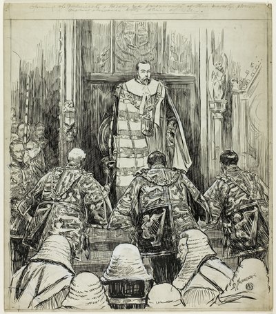Parlamentets öppnande under Edward VII av Douglas Macpherson