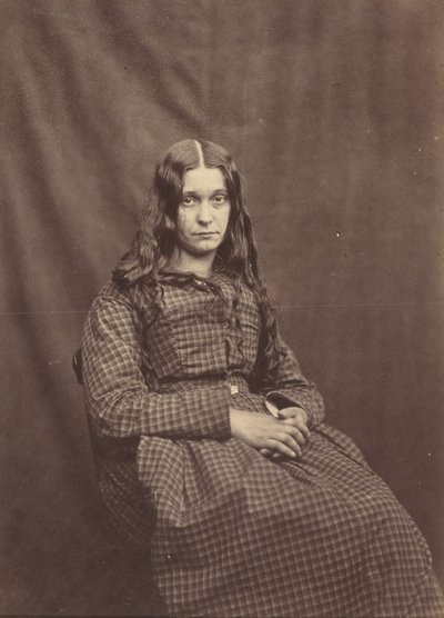 Kvinna, Surrey County Asylum, ca. 1855. av Dr Hugh Welch Diamond
