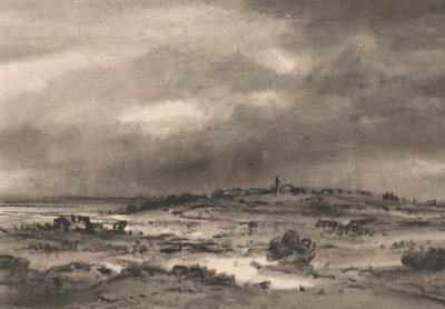 Komposition: Marshland Landscape av Dr. Thomas Monro