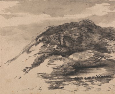 Komposition inspirerad av Richard Wilsons Paintings of Cader Idris av Dr. Thomas Monro