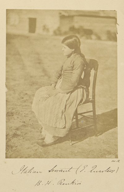 Italiensk tjänare (engelska kvarteret), B.H. Renkioi av Dr. William Robertson