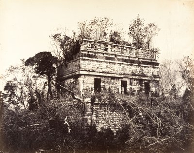 Fängelset i Chichen-Itza, 1857-89. av Désiré Charnay
