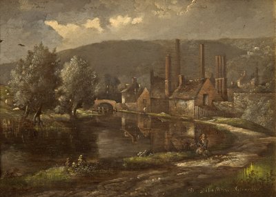 Partridge Dye House, Bowbridge, Stroud, Gloucestershire av Désiré Delaplace-Gérardin