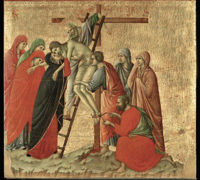 Altare Maesta, målad 1308-1311 för katedralen i Siena ... av Duccio di Buoninsegna