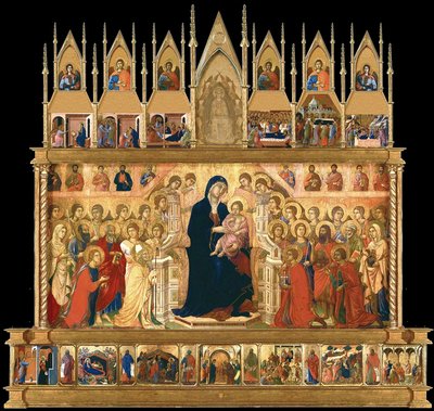 Maestá av Duccio di Buoninsegna