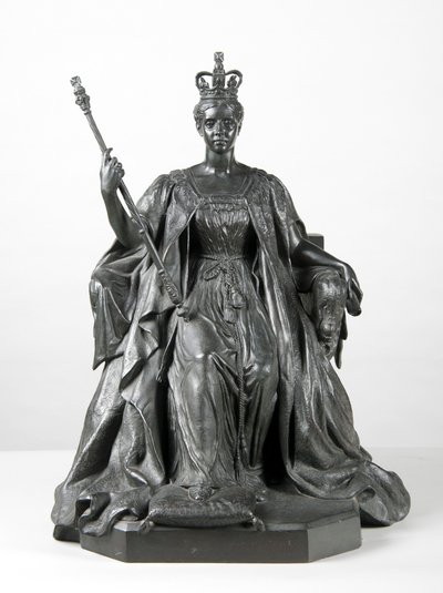 Statyett av drottning Victoria av Duchess of Argyll Princess Louise